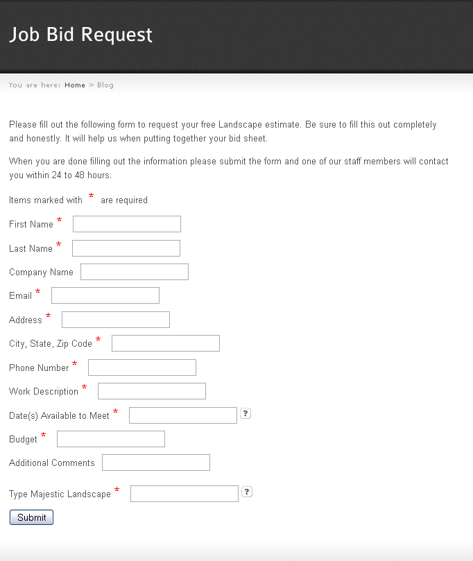 Landscape Proposal Template | Joy Studio Design Gallery ...